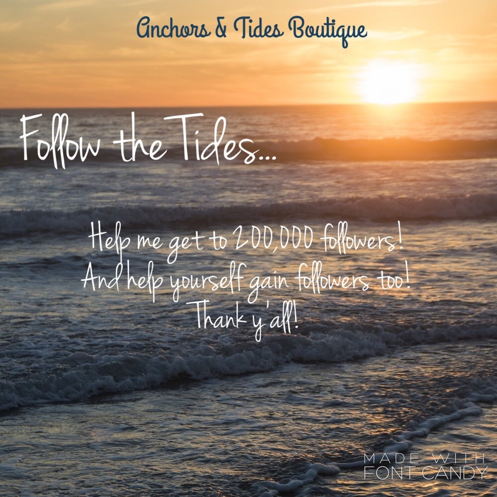 NEW BLUES! Follow the Tides... Anchors & Tides Boutique’s 1st Follow Game!! 💕 - Picture 3 of 5